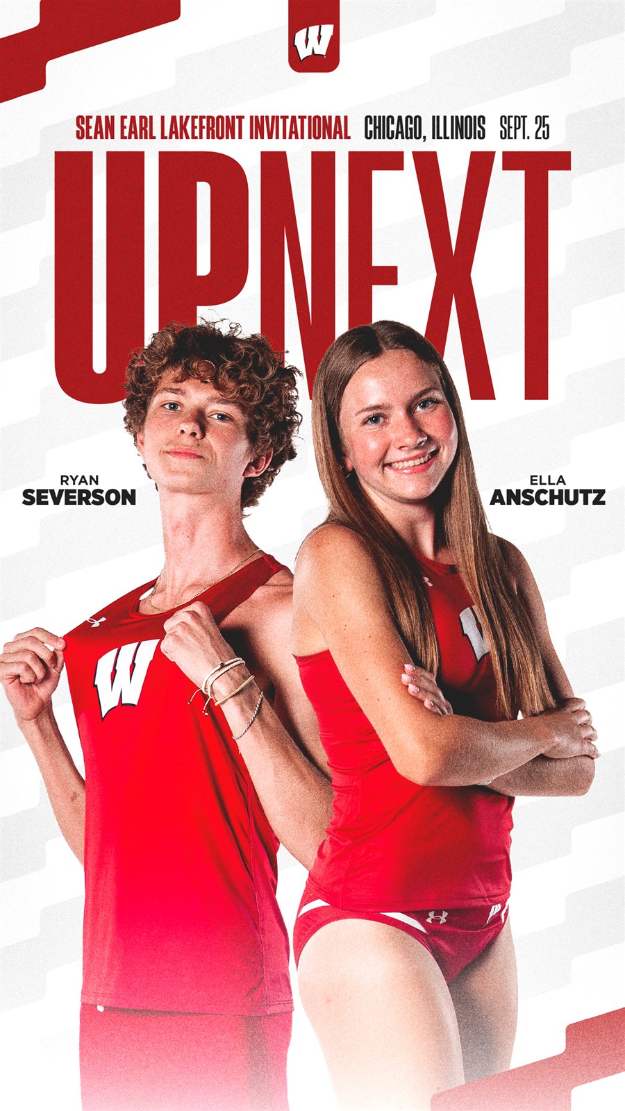 Wisconsin Cross-Country upcoming-meet story graphic