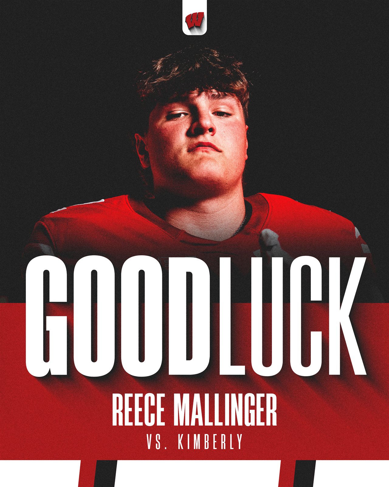 Wisconsin Football player spotlight for Reece Mallinger