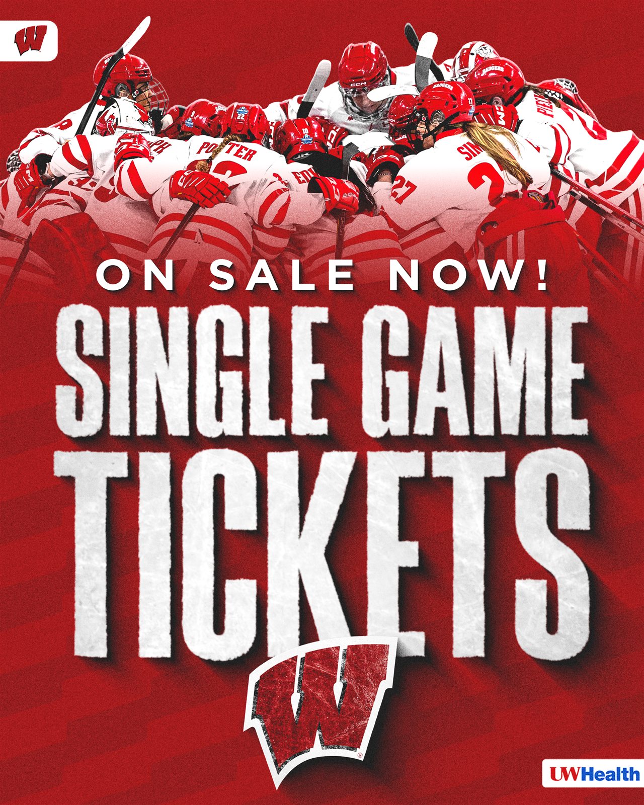 Wisconsin Women’s Hockey single-game ticket promotion