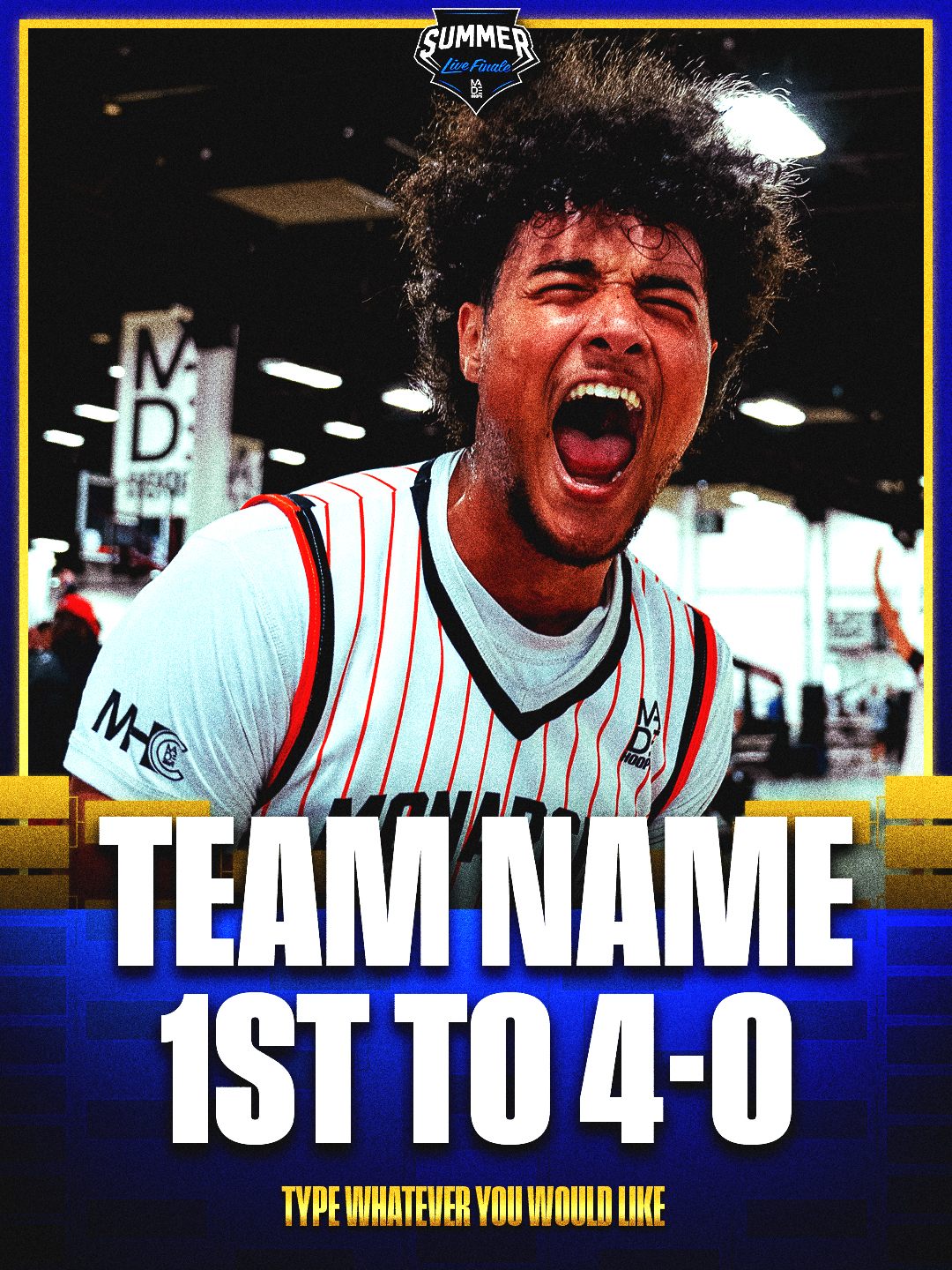 Summer Live Finals announcement feed graphic