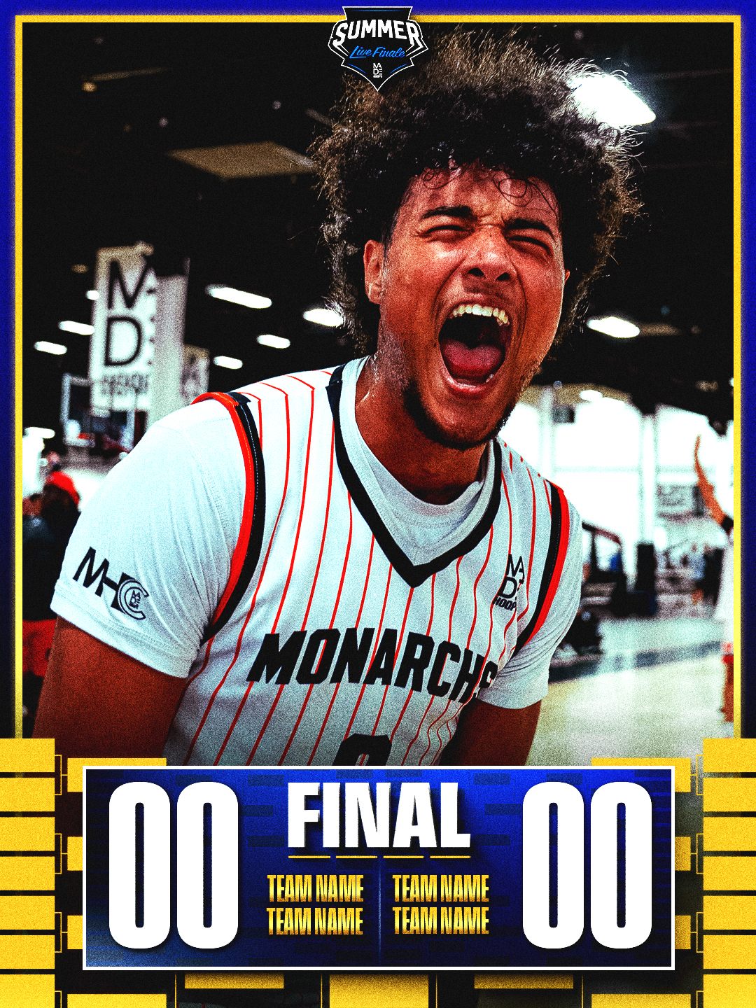 Summer Live Finals final score feed graphic