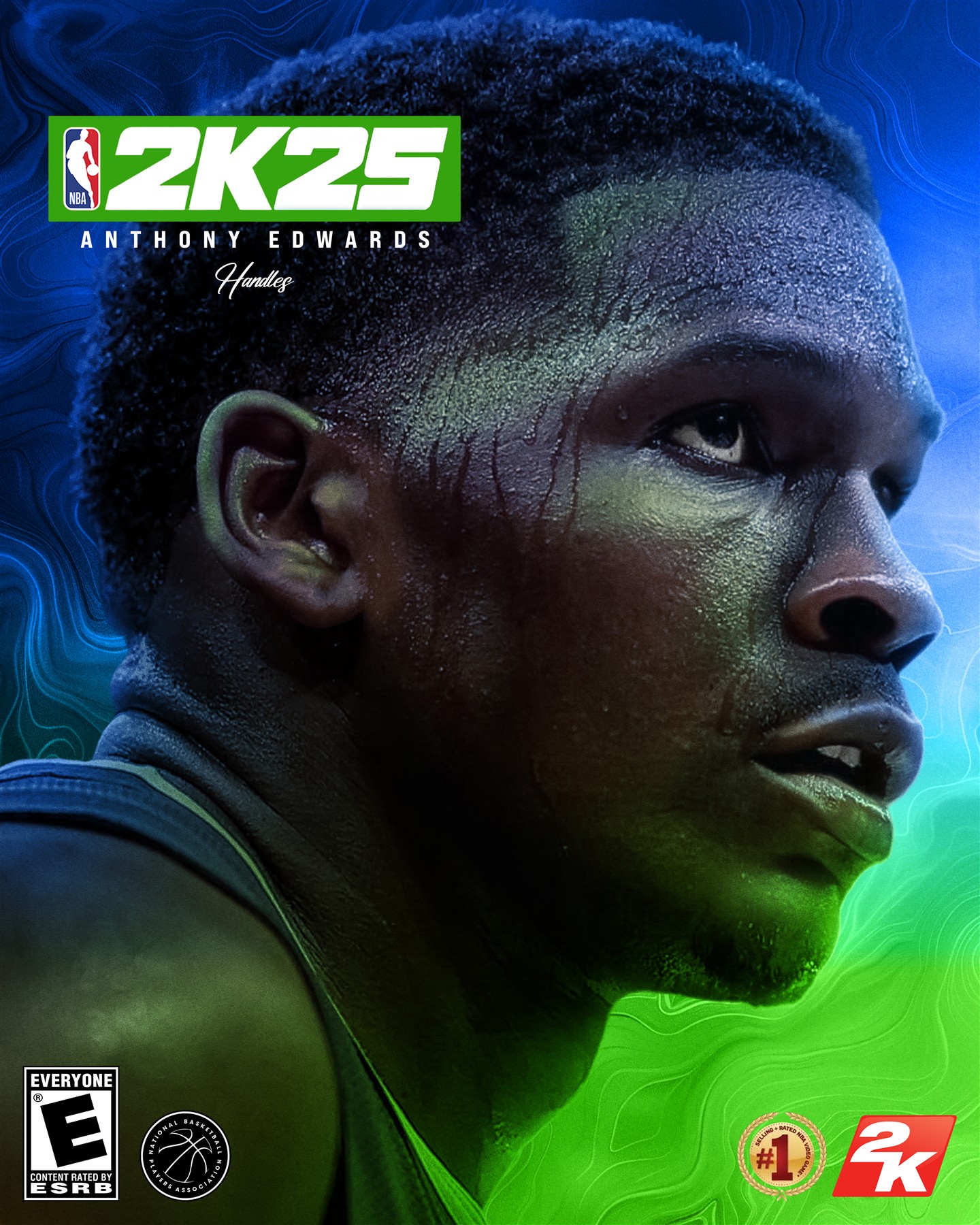 NBA 2K25 Anthony Edwards cover concept